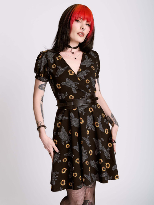 Dark Sunflower Surplus Dress